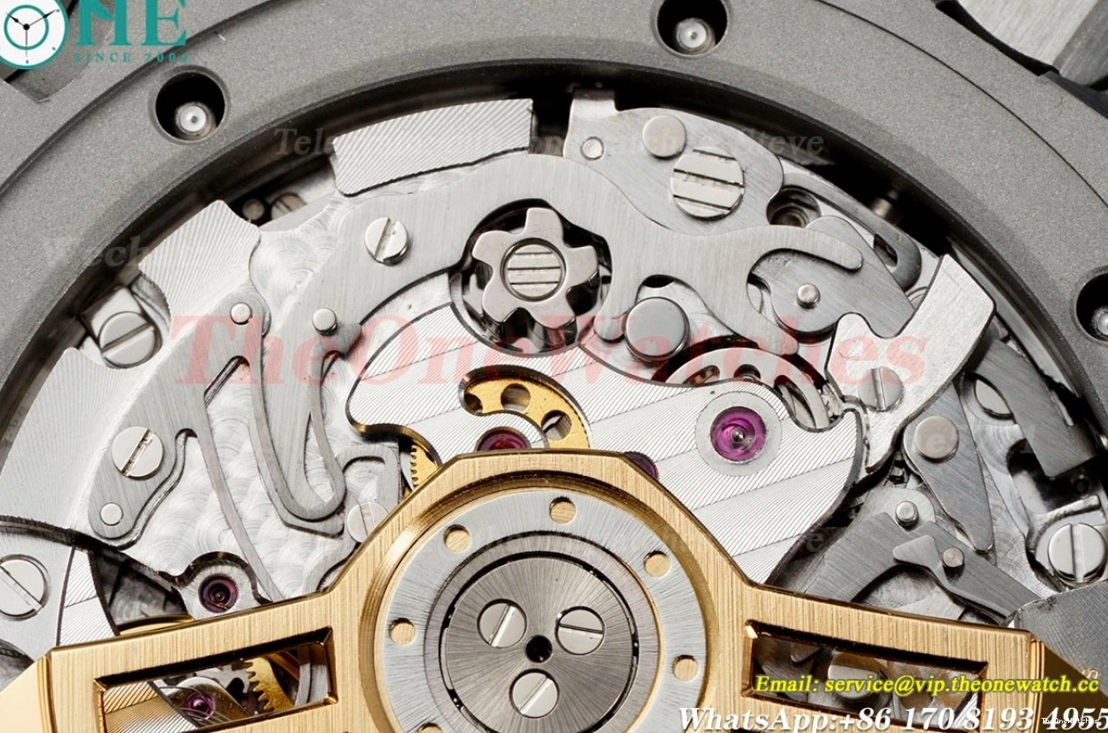 26240ST SH4401 SS Super Dial Clone 41mm Royal Green APS Oak Chrono SS 0501